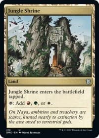 Jungle Shrine - Commander: Dominaria United - Magic: The Gathering card