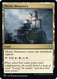 Mystic Monastery - Commander: Dominaria United - Magic: The Gathering card