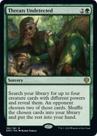 Threats Undetected - Dominaria United - Magic: The Gathering card
