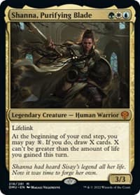 Shanna, Purifying Blade - Dominaria United - Magic: The Gathering card