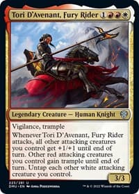 Tori D'Avenant, Fury Rider - Dominaria United - Magic: The Gathering card