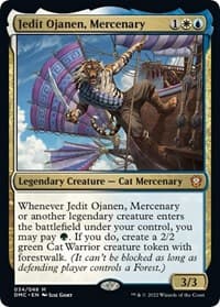 Jedit Ojanen, Mercenary - Commander: Dominaria United - Magic: The Gathering card