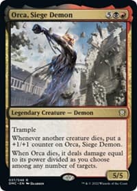 Orca, Siege Demon - Commander: Dominaria United - Magic: The Gathering card