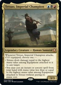 Tetsuo, Imperial Champion - Commander: Dominaria United - Magic: The Gathering card