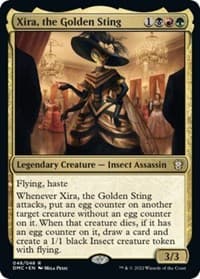 Xira, the Golden Sting - Commander: Dominaria United - Magic: The Gathering card