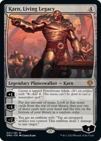 Karn, Living Legacy - Dominaria United - Magic: The Gathering card