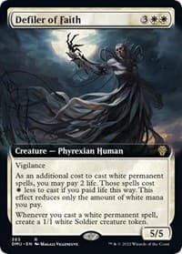 Defiler of Faith (Extended Art) - Dominaria United - Magic: The Gathering card