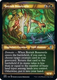 Bortuk Bonerattle (Showcase) - Dominaria United - Magic: The Gathering card