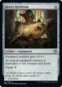 Hero's Heirloom - Dominaria United - Magic: The Gathering card