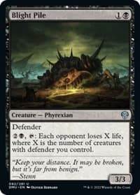 Blight Pile - Dominaria United - Magic: The Gathering card