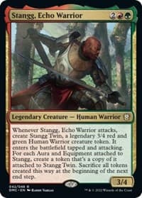 Stangg, Echo Warrior - Commander: Dominaria United - Magic: The Gathering card