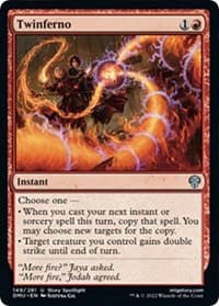 Twinferno - Dominaria United - Magic: The Gathering card