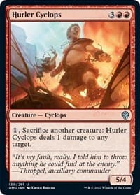 Hurler Cyclops - Dominaria United - Magic: The Gathering card