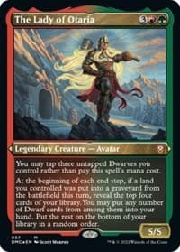 The Lady of Otaria (Foil Etched) - Commander: Dominaria United - Magic: The Gathering card