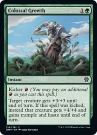 Colossal Growth - Dominaria United - Magic: The Gathering card