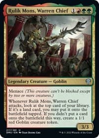 Rulik Mons, Warren Chief - Dominaria United - Magic: The Gathering card