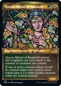 Queen Allenal of Ruadach (Textured Foil) - Dominaria United - Magic: The Gathering card