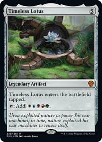 Timeless Lotus - Dominaria United - Magic: The Gathering card