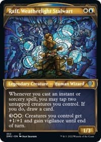 Raff, Weatherlight Stalwart (Textured Foil) - Dominaria United - Magic: The Gathering card