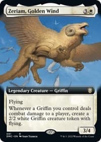 Zeriam, Golden Wind (Extended Art) - Commander: Dominaria United - Magic: The Gathering card