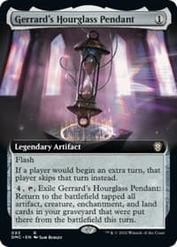 Gerrard's Hourglass Pendant (Extended Art) - Commander: Dominaria United - Magic: The Gathering card