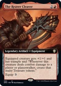 The Reaver Cleaver (Extended Art) - Commander: Dominaria United - Magic: The Gathering card