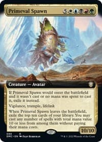 Primeval Spawn (Extended Art) - Commander: Dominaria United - Magic: The Gathering card