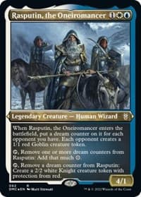 Rasputin, the Oneiromancer (Foil Etched) - Commander: Dominaria United - Magic: The Gathering card