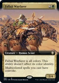 Fallaji Wayfarer (Extended Art) - Commander: Dominaria United - Magic: The Gathering card