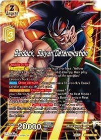 Bardock, Saiyan Determination - Dawn of the Z-Legends - Dragon Ball Super: Masters card