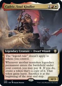 Cadric, Soul Kindler (Extended Art) - Commander: Dominaria United - Magic: The Gathering card
