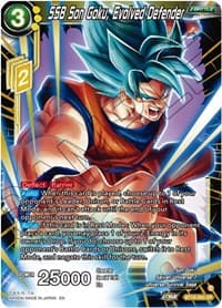SSB Son Goku, Evolved Defender - Dawn of the Z-Legends - Dragon Ball Super: Masters card
