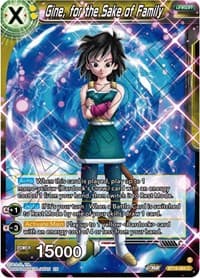 Gine, for the Sake of Family - Dawn of the Z-Legends - Dragon Ball Super: Masters card