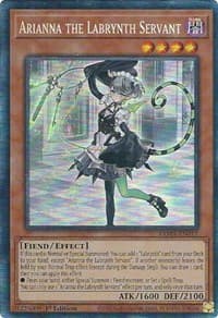 Arianna the Labrynth Servant (CR) - Tactical Masters - YuGiOh card