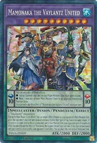 Mamonaka the Vaylantz United (CR) - Tactical Masters - YuGiOh card
