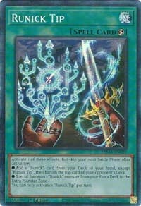 Runick Tip (CR) - Tactical Masters - YuGiOh card