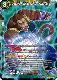 Great Ape Borgos, Saiyan Potential - Dawn of the Z-Legends - Dragon Ball Super: Masters card