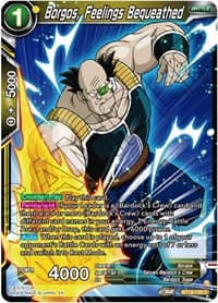 Borgos, Feelings Bequeathed - Dawn of the Z-Legends - Dragon Ball Super: Masters card