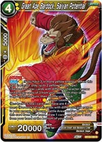Great Ape Bardock, Saiyan Potential - Dawn of the Z-Legends - Dragon Ball Super: Masters card