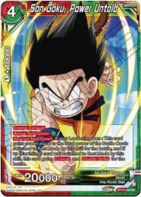 Son Goku, Power Untold - Dawn of the Z-Legends - Dragon Ball Super: Masters card