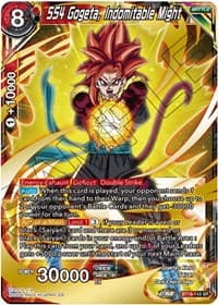 SS4 Gogeta, Indomitable Might - Dawn of the Z-Legends - Dragon Ball Super: Masters card