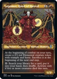 Lagomos, Hand of Hatred (Showcase) - Dominaria United - Magic: The Gathering card