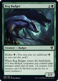 Bog Badger - Dominaria United - Magic: The Gathering card