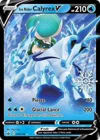 Ice Rider Calyrex V - 045/198 (Holiday Calendar) - Miscellaneous Cards & Products - Pokemon card