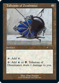Talisman of Dominance (Retro Frame) - Secret Lair Drop Series - Magic: The Gathering card