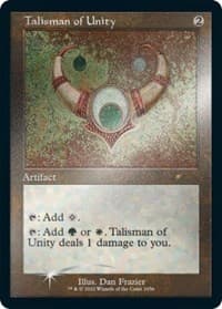 Talisman of Unity (Retro Frame) (Foil Etched) - Secret Lair Drop Series - Magic: The Gathering card