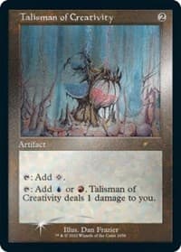 Talisman of Creativity (Retro Frame) (Foil Etched) - Secret Lair Drop Series - Magic: The Gathering card