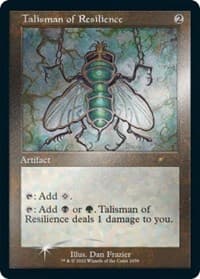 Talisman of Resilience (Retro Frame) (Foil Etched) - Secret Lair Drop Series - Magic: The Gathering card