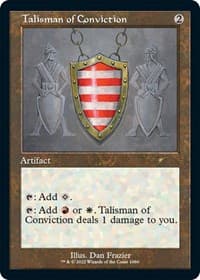 Talisman of Conviction (Retro Frame) - Secret Lair Drop Series - Magic: The Gathering card