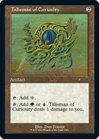 Talisman of Curiosity (Retro Frame) - Secret Lair Drop Series - Magic: The Gathering card